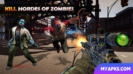 Sniper 3D Zombie Shooter: Fps Shooting Games