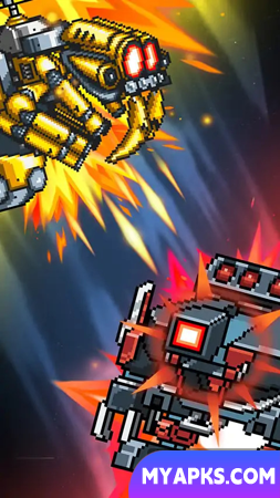 Registro de guerra de transformação de mini mecha