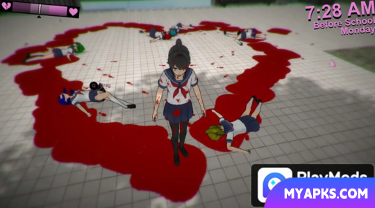 Yandere Simulator: Crime in the school