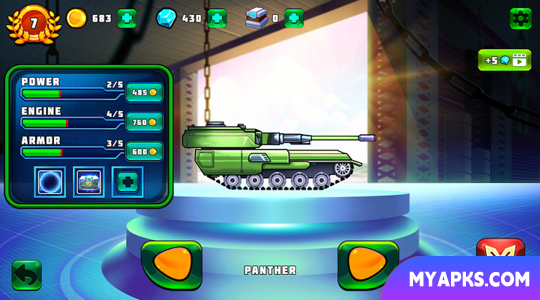 Tank Attack 4 | Танки 2д