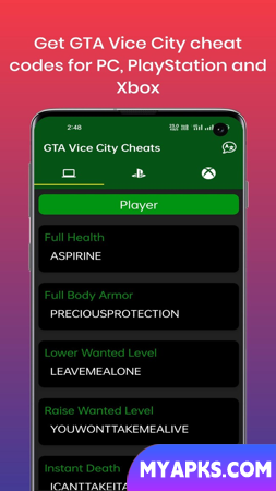 Game cheats