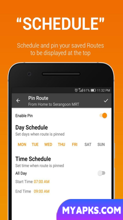 SG Dr Bus: SG Bus Daily Route
