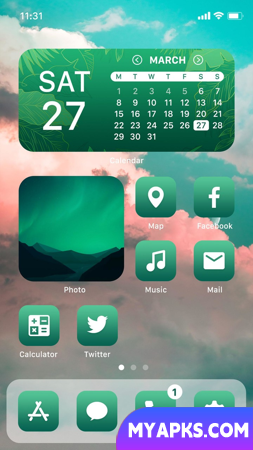 Wow Green Theme - Icon Pack