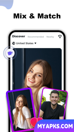 CuteU: Match With The World