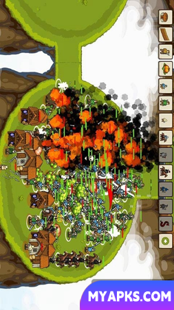 Versão crackeada do Kingdom Clash