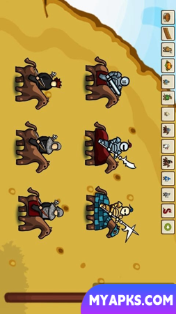 Versão crackeada do Kingdom Clash