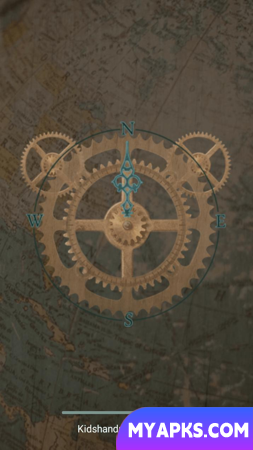 Mechanical Gears Compass