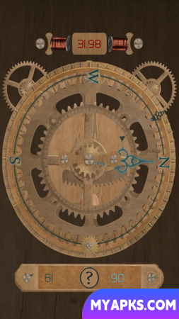 Mechanical Gears Compass