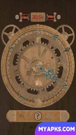 Mechanical Gears Compass