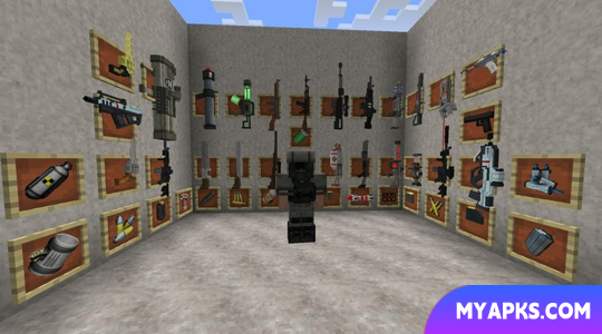 Minecraft Guns Mods and Addons