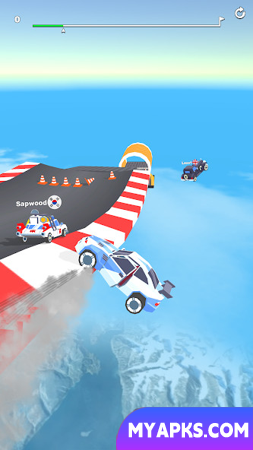 Corrida de Rampa 3D — Forza Racing
