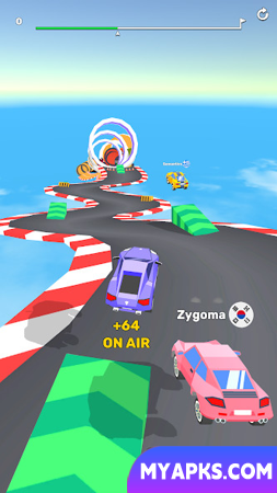 Corrida de Rampa 3D — Forza Racing