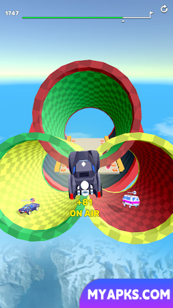 Corrida de Rampa 3D — Forza Racing