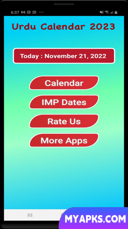 Islamic (Urdu) Calendar 2023