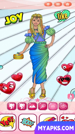 Jogos de roupas e livros para colorir: trocando de roupa e desenhando