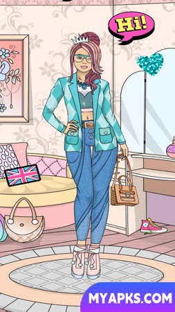 Jogos de roupas e livros para colorir: trocando de roupa e desenhando