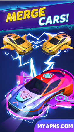 Merge Cyber Car: Highway Racer