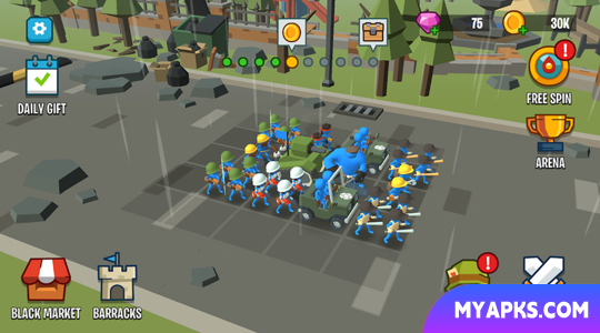 Stick Army: World War Strategy