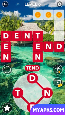 Word Crossword Search