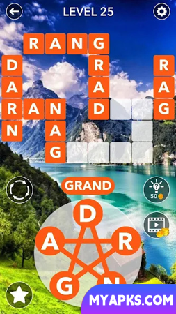 Word Crossword Search