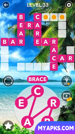Word Crossword Search