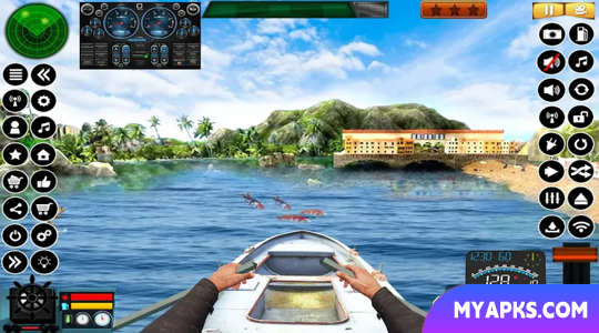 Simulador de barco de pesca