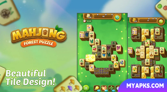 Mahjong Forest Puzzle