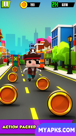 Kiddy Run 3D: Subway Crazy Dash