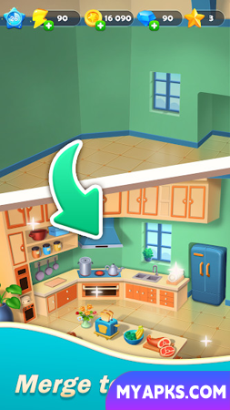 Merge Manor Room- Match Puzzle