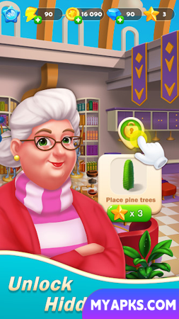Merge Manor Room- Match Puzzle