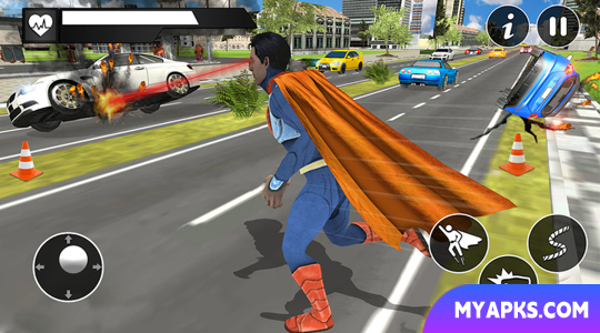 Herói da corda negra: jogo de super-heróis