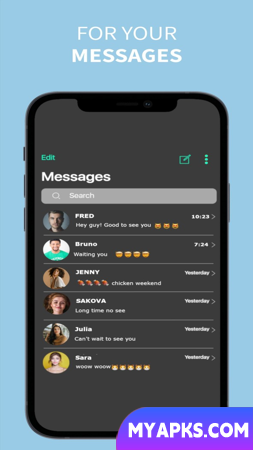 iCenter iOS - Messages iOS