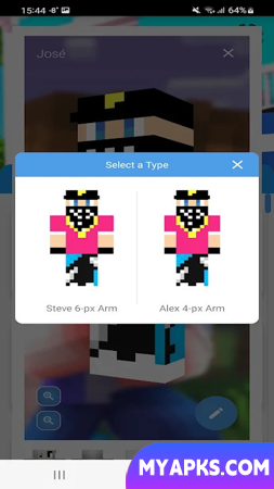 Skins Editor for Minecraft