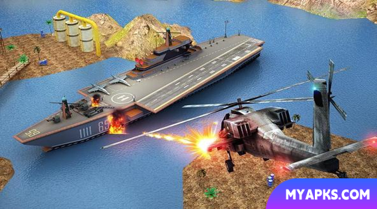 Gunship Counter Shooter 3D
