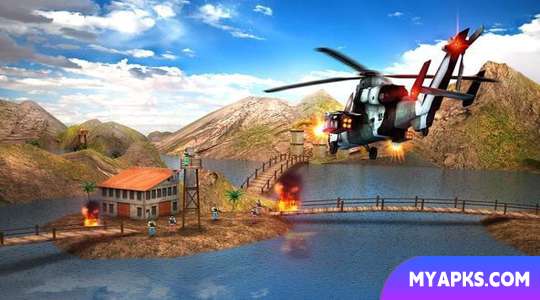 Gunship Counter Shooter 3D