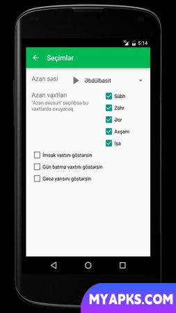 Namaz vaxtı