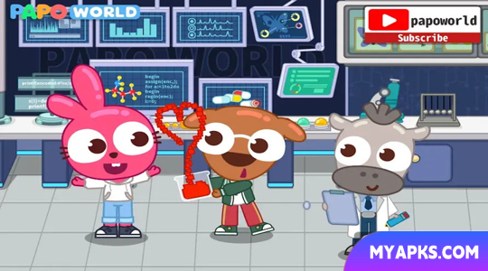 Papo Town School Life