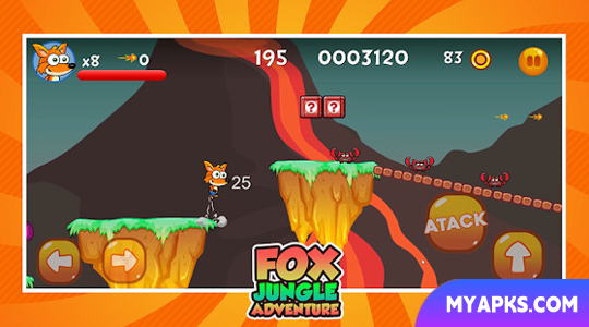 Classic Fox Jungle Adventures Game