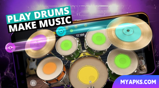 Bateria - Jogos de Música e Jogos de Ritmo Jazz e Rock