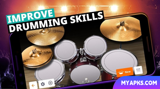 Bateria - Jogos de Música e Jogos de Ritmo Jazz e Rock