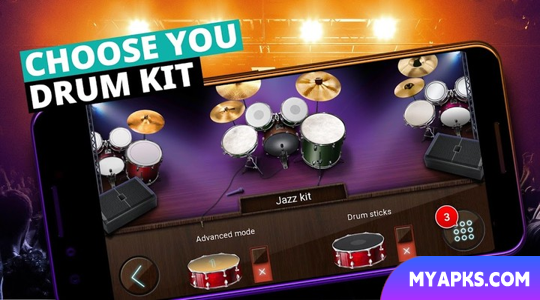 Bateria - Jogos de Música e Jogos de Ritmo Jazz e Rock