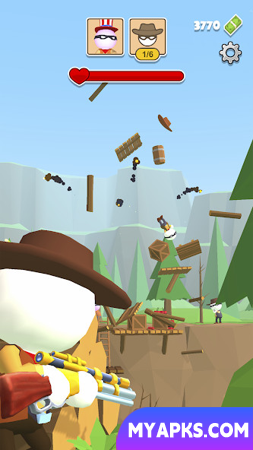 Western Sniper: Jogo de tiro FPS do Velho Oeste