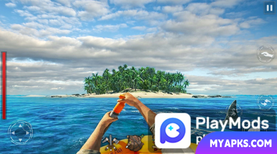 Jogo de sobrevivência na ilha offline