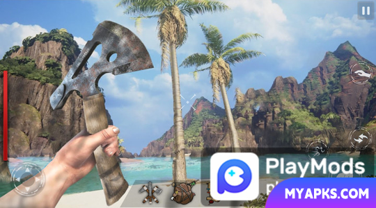 Jogo de sobrevivência na ilha offline