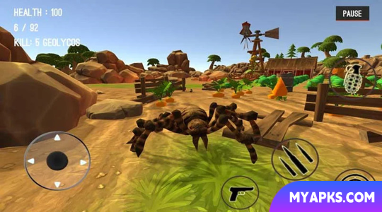 Spider Hunter Amazing City 3D