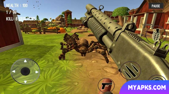 Spider Hunter Amazing City 3D
