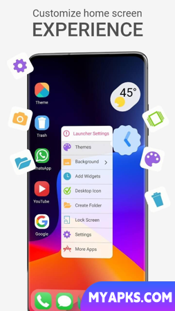 Launcher for iOS 16 Style