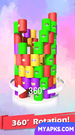 Color Ball 3D - Shoot & Hit Down