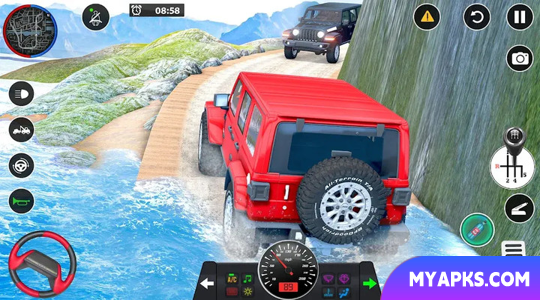 Mountain Climb Race: Jeep Game