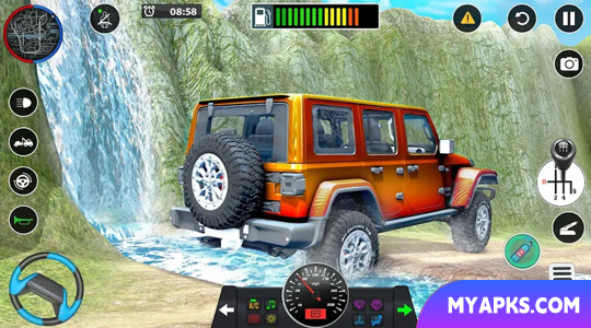 Mountain Climb Race: Jeep Game